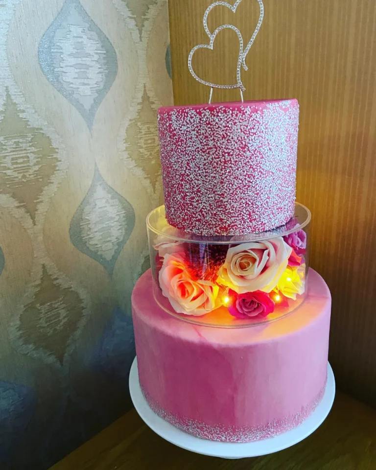 Bespoke designed Wedding Cake