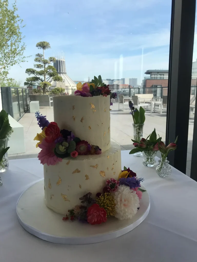 Bespoke designed Wedding Cake